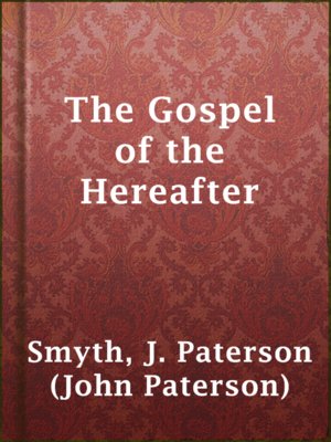cover image of The Gospel of the Hereafter